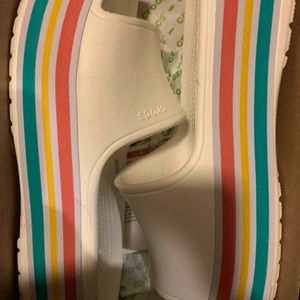 Women’s Crocs slides size 9